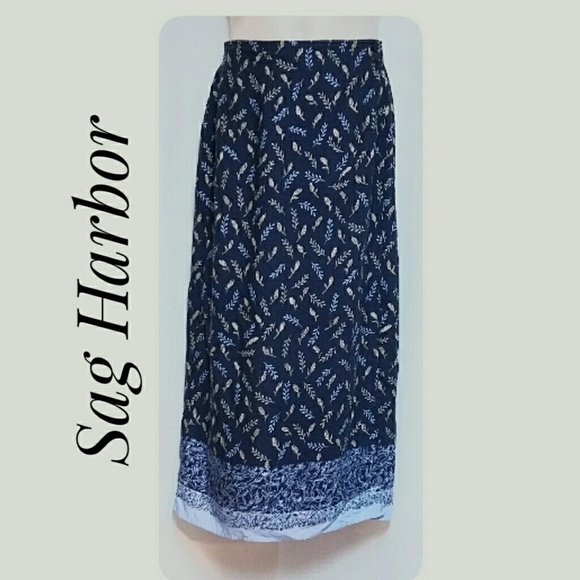 Sag Harbor Dresses & Skirts - CLEARANCE Sag Harbor Faux Wrap Maxi-Skirt Size Med Sag Harbor Dresses & Skirts - CLEARANCE Sag Harbor Faux Wrap Maxi-Skirt Size Med